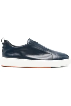 santoni Leather sneakers