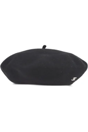 CHANEL 1998 CC wool beret