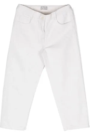 Il gufo Mid-rise tapered-leg trousers
