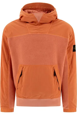 Stone Island Fleece-panel hoodie