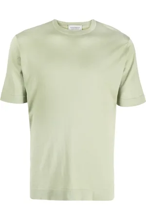 JOHN SMEDLEY Crew-neck cotton T-shirt