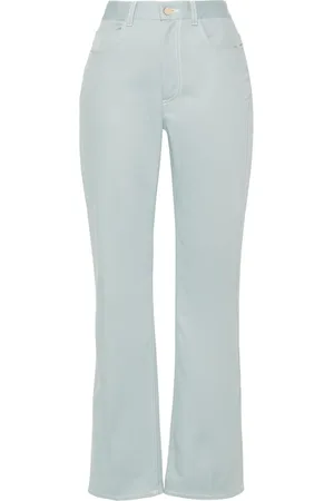 Fendi High-rise straight-leg jeans