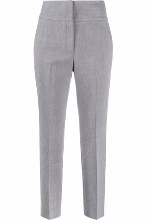 PESERICO SIGN High-rise slim-fit trousers