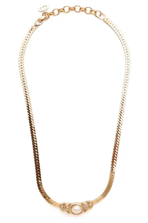 Dior Rhinestone-embellished necklace