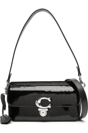 Coach Studio sequin-embellished shoulder bag