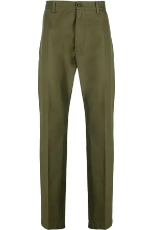 Dsquared2 Logo-print cotton straight-leg trousers