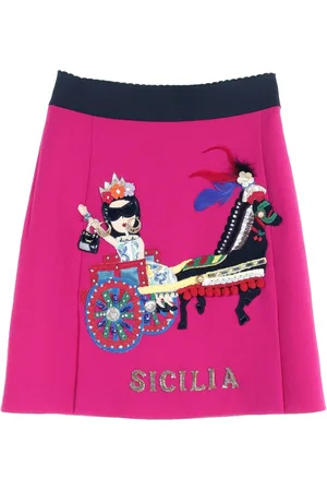 Dolce & Gabbana 2010s Sicilia mini skirt