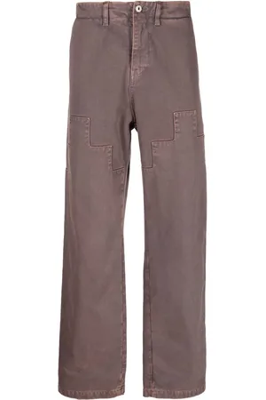 MARCELO BURLON Cross straight-leg trousers