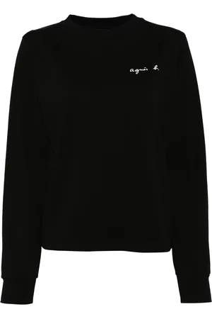 AGNÈS B. Logo print long-sleeved t-shirt