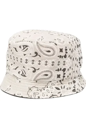 MONNALISA Paisley-print reversible bucket hat
