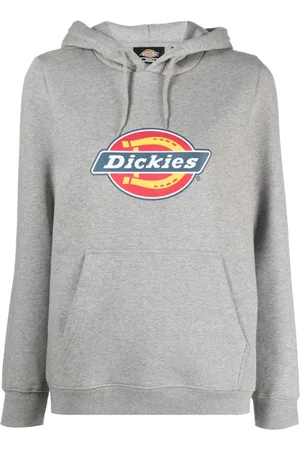 Dickies Logo-print long-sleeved hoodie