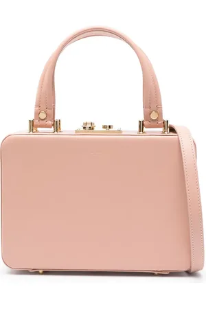 Gianvito Rossi Valì leather tote bag
