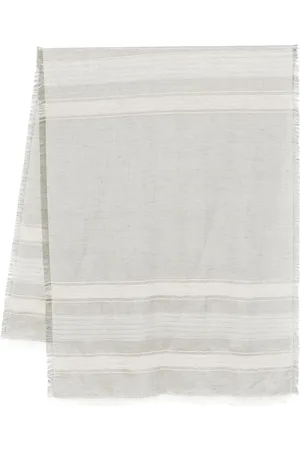 PESERICO SIGN Lurex-detail jacquard scarf