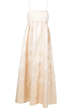 Lethicia Bronstein Bobbie floral-jacquard dress