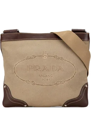 Prada 2000-2024 Canvas Canapa Logo crossbody bag