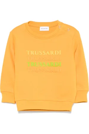 Trussardi Rubberised-logo sweatshirt