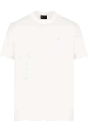 Emporio Armani Logo-appliqué cotton T-shirt
