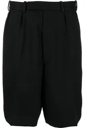 RAF SIMONS Mid-rise drop-crotch shorts
