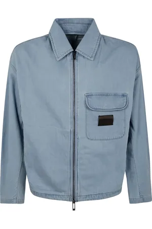 Emporio Armani Logo-appliqué denim jacket