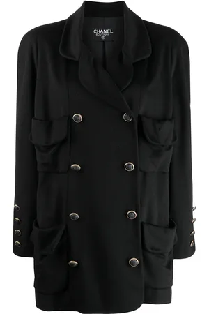 CHANEL Double-breasted cashmere jacket