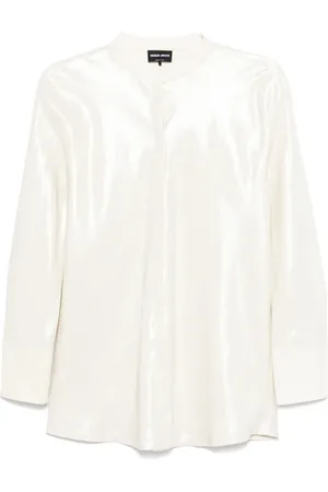 Giorgio Armani Metallic-effect shirt