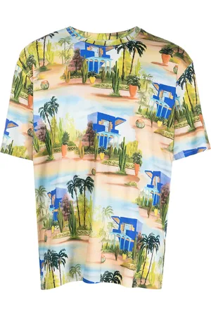 Les Benjamins Graphic-print cotton T-shirt