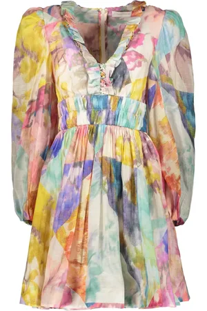 ZIMMERMANN Tie-dye mini dress