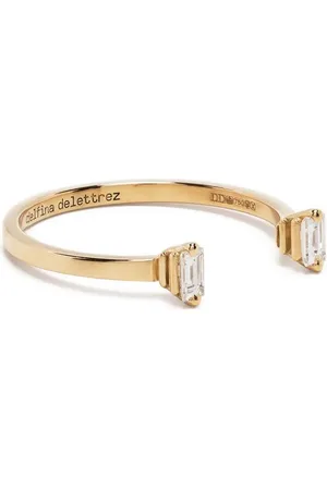 DELFINA DELETTREZ 18kt yellow Dots diamond ring