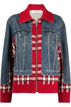 UNDERCOVER Panelled-design cotton jacket