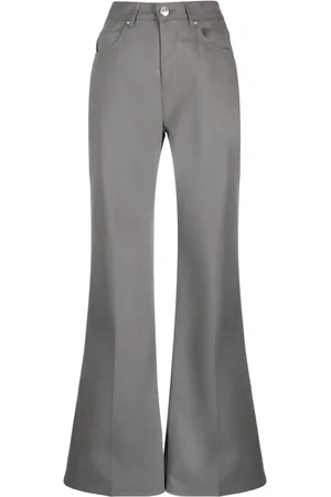 Ami High-waist flared trousers