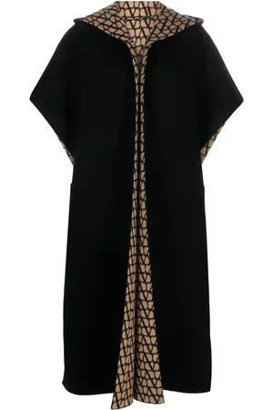 VALENTINO GARAVANI Toile Iconographe reversible coat