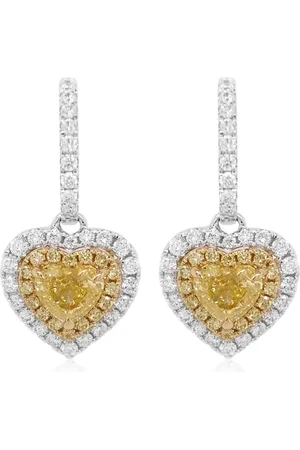 HYT Jewelry 18kt white gold diamond earrings