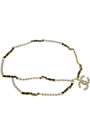 CHANEL 1995 CC chain-link belt