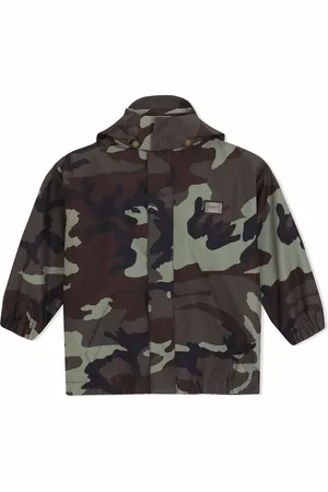 Dolce & Gabbana Camouflage-print lightweight jacket