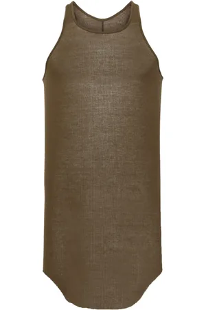 Rick Owens Fine-ribbed tank top