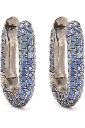 SELIM MOUZANNAR Link sapphire earrings