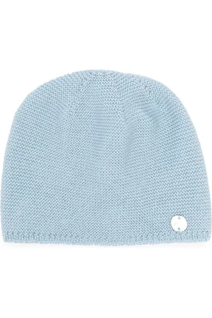 PAZ RODRIGUEZ Button-detail wool beanie