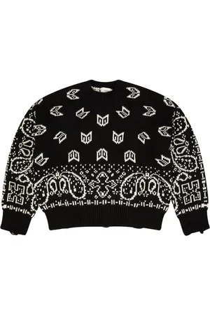 Rhude Bandana-print cotton jumper