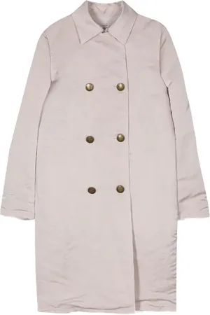 Lanvin 2008s silk midi coat
