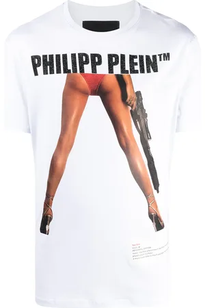 Philipp Plein Bang Bang-print cotton T-shirt