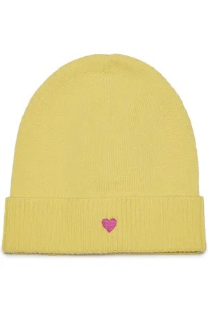 MAX&Co. Kids Heart-embroidered wool beanie