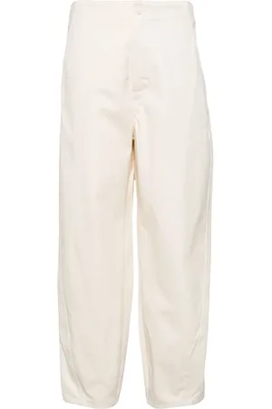 YVES SALOMON High-waist tapered trousers