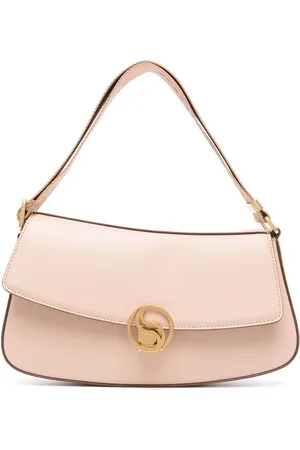 Stella McCartney Engraved-logo shoulder-bag