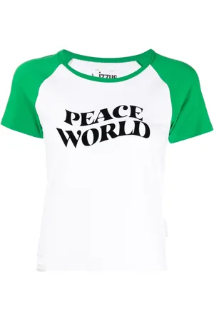 Izzue Slogan-print stretch-cotton T-shirt