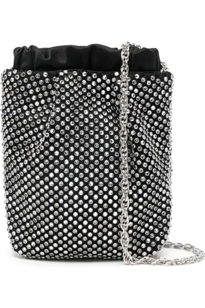 RODO Crystal-embellished cross body bag