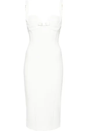 Elisabetta Franchi Bow-detail midi dress