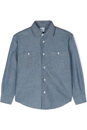 Aspesi Long-sleeve buttoned cotton shirt