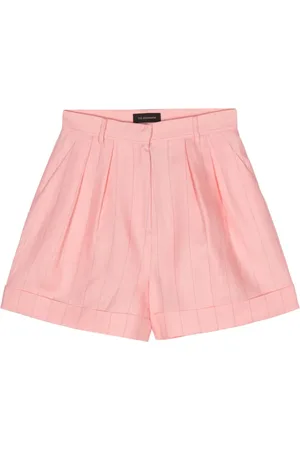 The Andamane Rina pinstriped tailored shorts