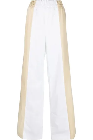 Fabiana Filippi Two-tone wide-leg trousers