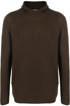 Salvatore Ferragamo Rear bib-collar knit jumper